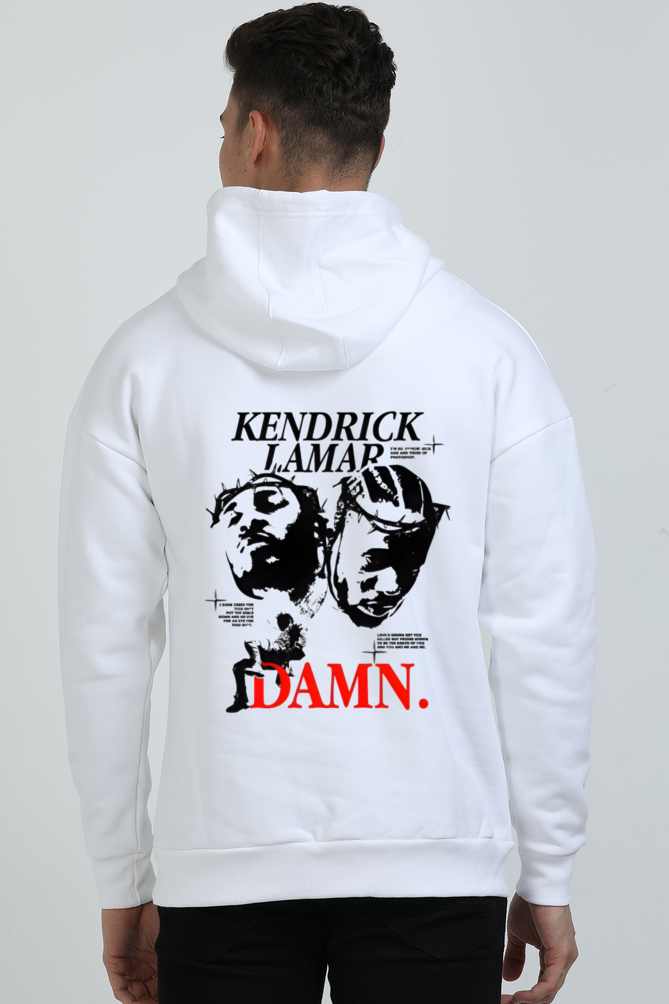 Kendrick Lamar Oversized Hoodie – White