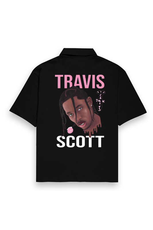 Travis Scott Oversized T-Shirt – Black