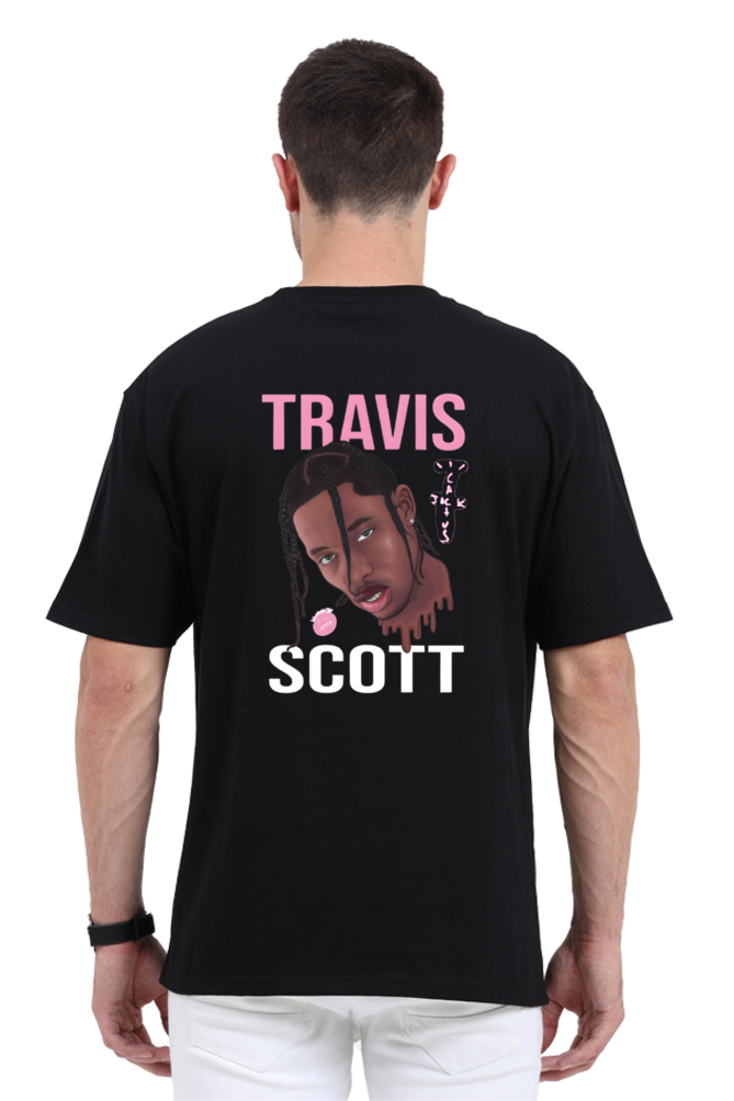 Travis Scott Oversized T-Shirt – Black