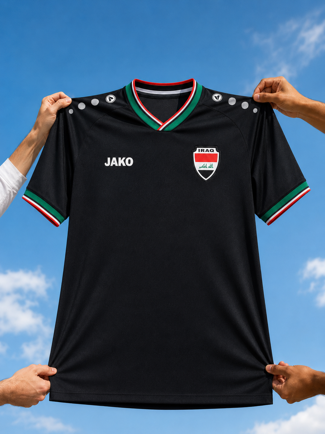 Pre Order Only | Black Iraq National Team Kit | World Cup Edition 2026 Black