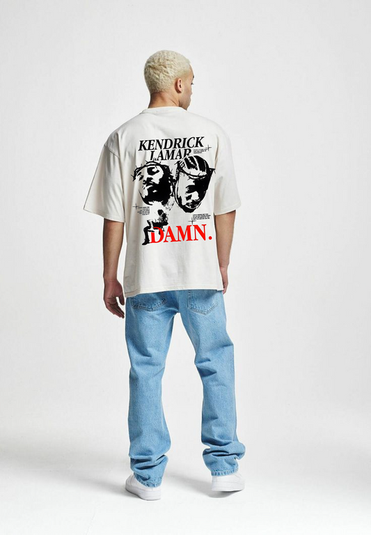 Kendrick Lamar Oversized T-Shirt – White