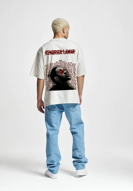 Kendrick Lamar Oversized T-Shirt – White